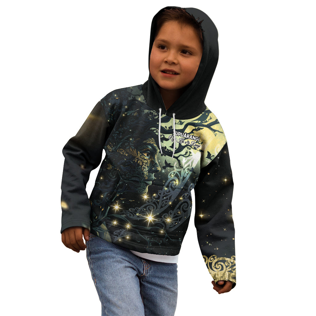 New Zealand Matariki Tupuarangi Kid Hoodie Ng Kai o te Rangi LT9 - Polynesian Pride