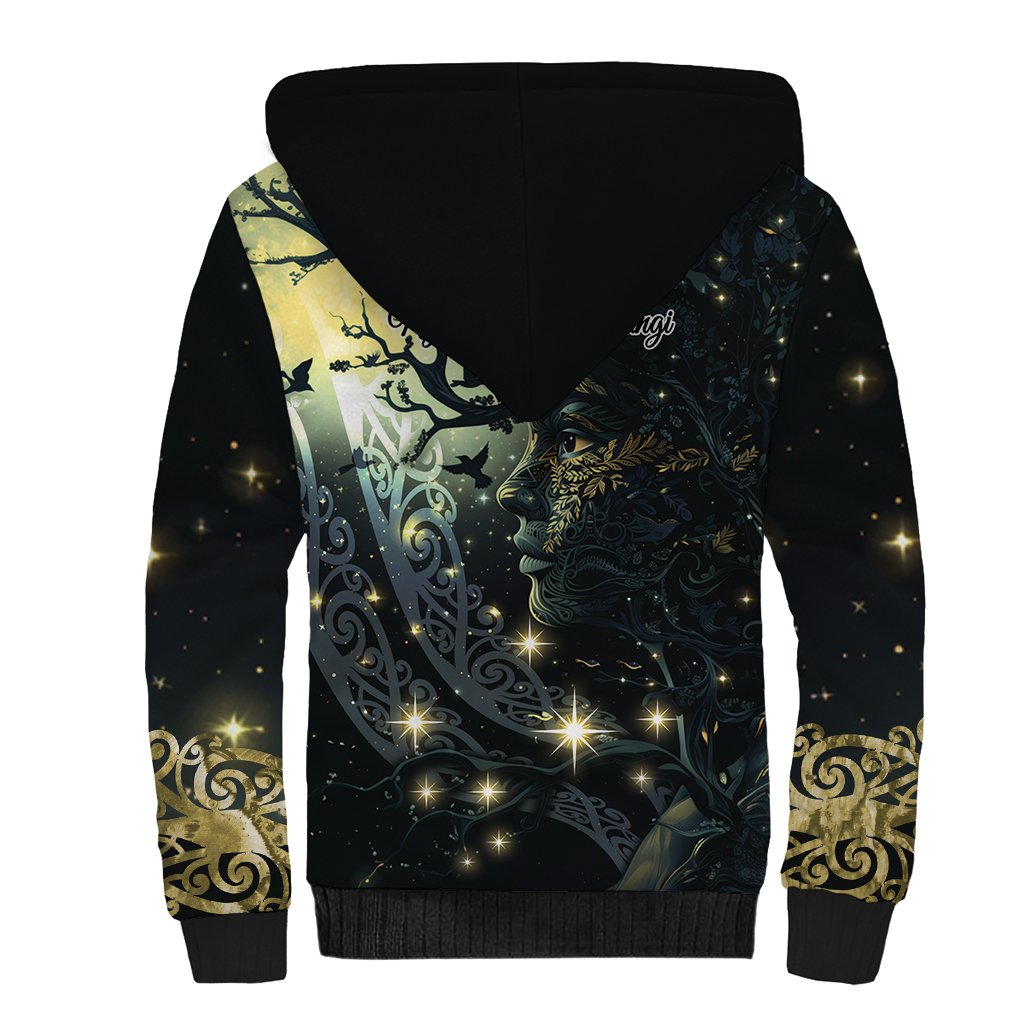 New Zealand Matariki Tupuarangi Sherpa Hoodie Ng Kai o te Rangi LT9 - Polynesian Pride