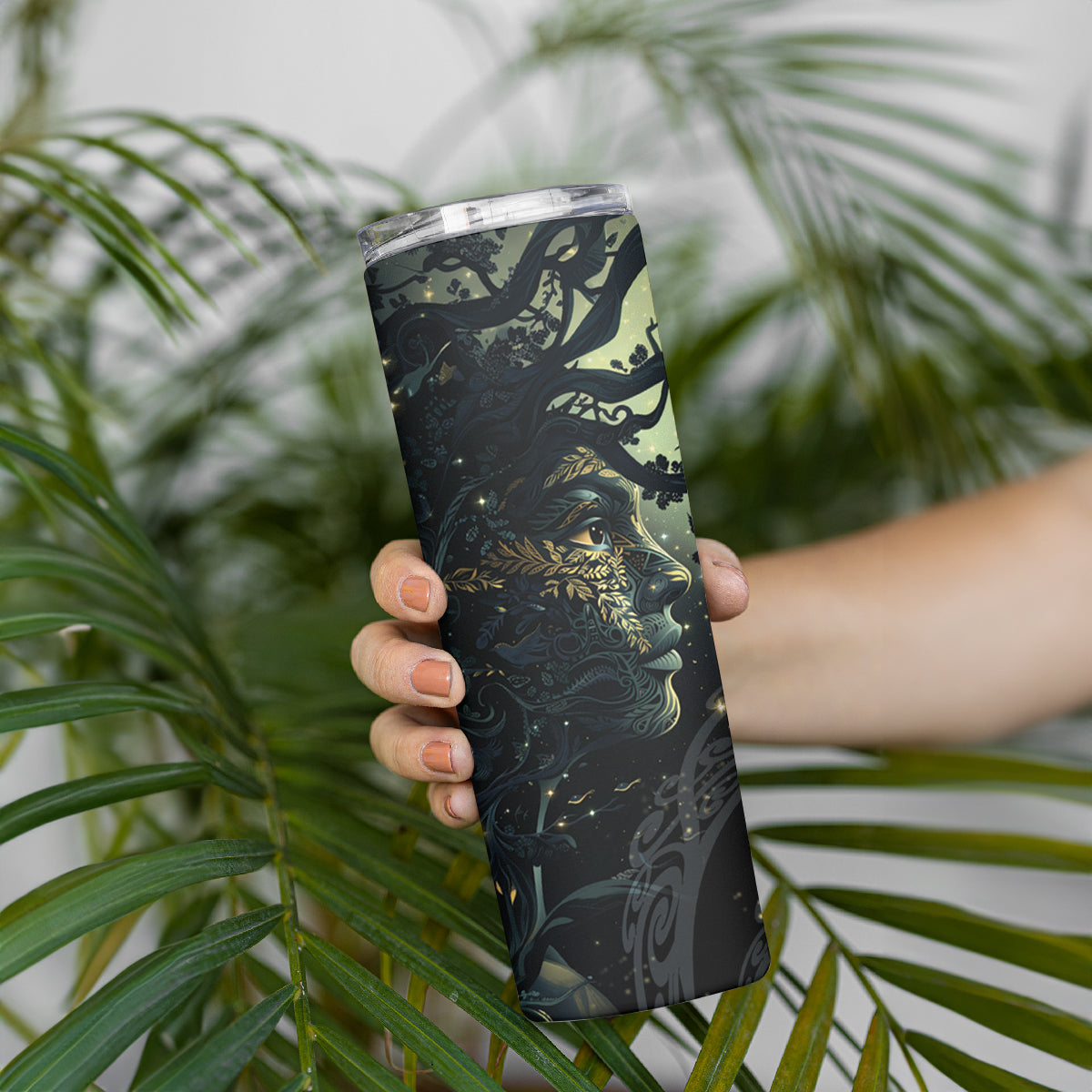 New Zealand Matariki Tupuarangi Skinny Tumbler Ng Kai o te Rangi LT9 - Polynesian Pride