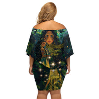 New Zealand Matariki Family Matching Off Shoulder Short Dress and Hawaiian Shirt Rongo Mori Wellbeing and Good Luck LT9 - Polynesian Pride