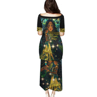 New Zealand Matariki Family Matching Puletasi and Hawaiian Shirt Rongo Mori Wellbeing and Good Luck LT9 - Polynesian Pride