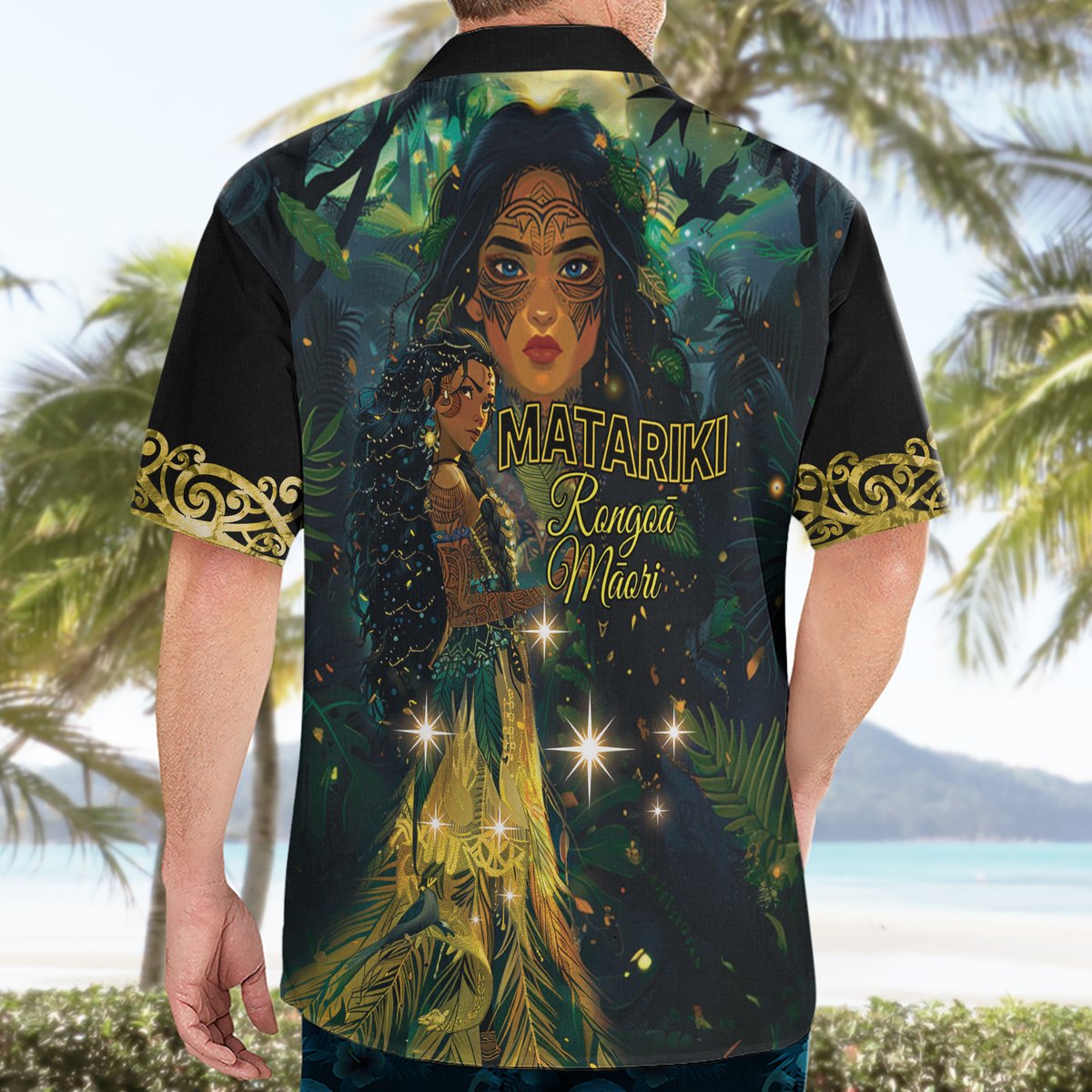 New Zealand Matariki Hawaiian Shirt Rongo Mori Wellbeing and Good Luck LT9 - Polynesian Pride
