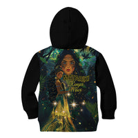 New Zealand Matariki Kid Hoodie Rongo Mori Wellbeing and Good Luck LT9 - Polynesian Pride