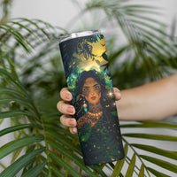 New Zealand Matariki Skinny Tumbler Rongo Mori Wellbeing and Good Luck LT9 - Polynesian Pride