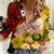 Dads Day Tonga Women Casual Shirt Dad Ofa lahi atu - Polynesian Flowers Tribal LT9 Female Red - Polynesian Pride