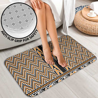 New Zealand Maori Niho Taniwha Bathroom Set Karaka Mangopare and Puhoro Pattern - Polynesian Pride