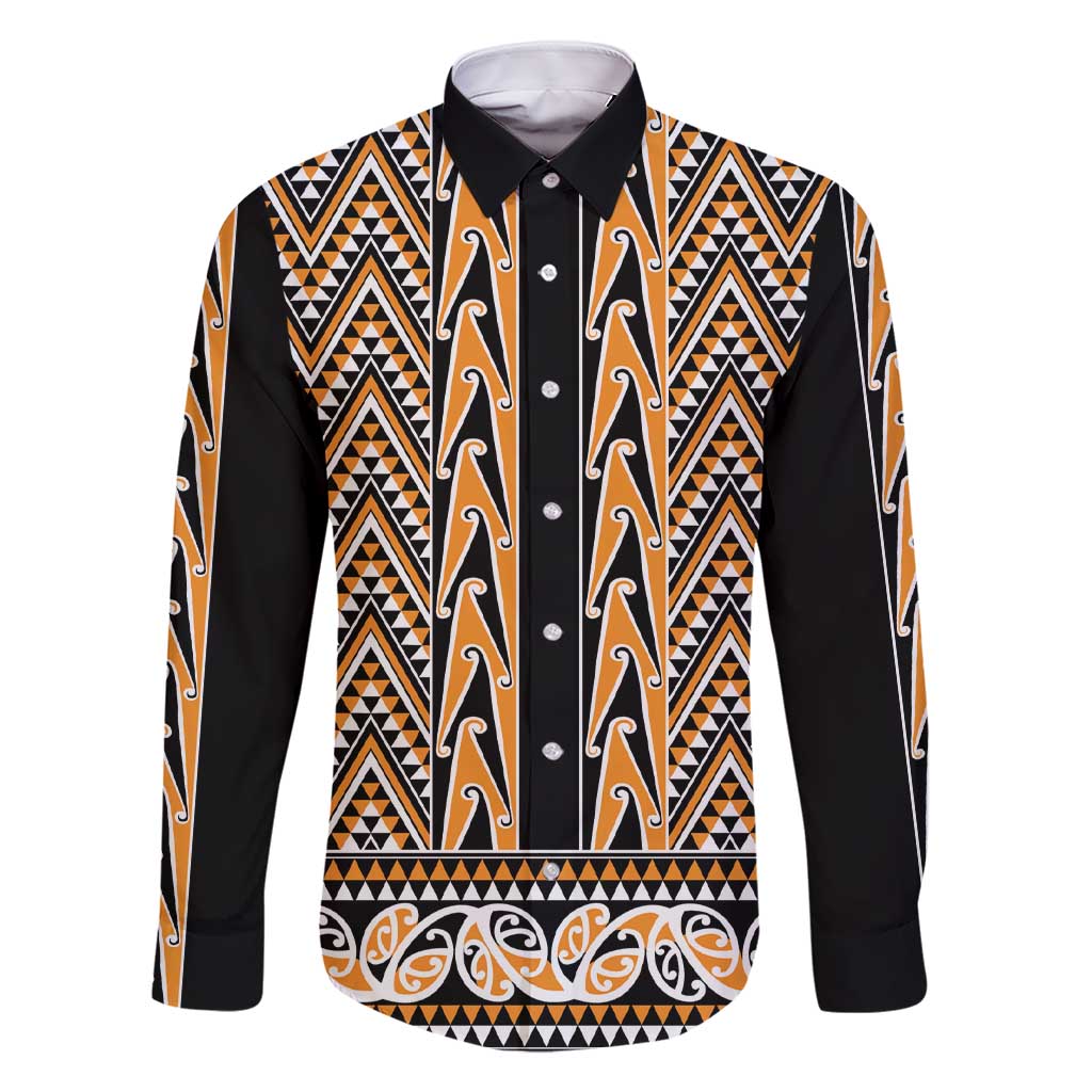 New Zealand Maori Niho Taniwha Family Matching Short Sleeve Bodycon Dress and Hawaiian Shirt Karaka Mangopare and Puhoro Pattern