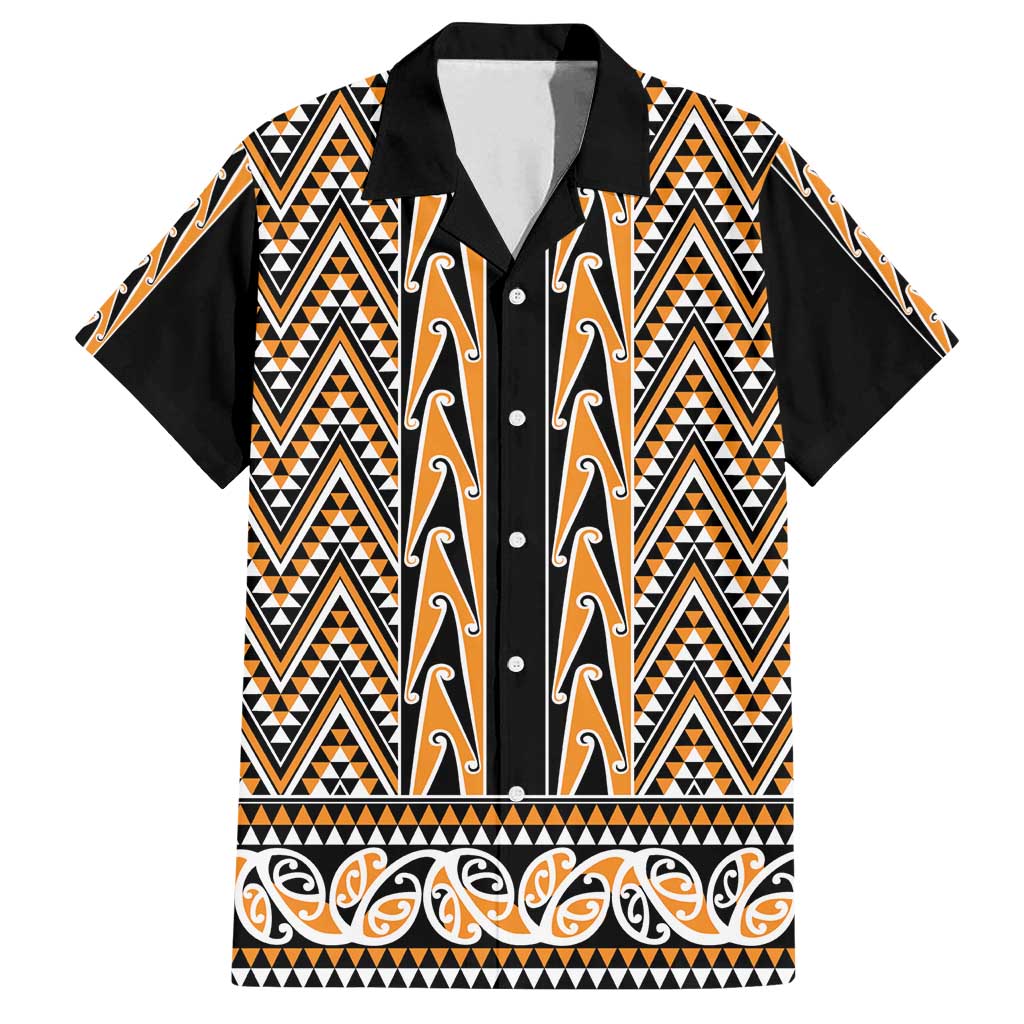 New Zealand Maori Niho Taniwha Family Matching Summer Maxi Dress and Hawaiian Shirt Karaka Mangopare and Puhoro Pattern