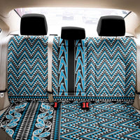 New Zealand Maori Niho Taniwha Back Car Seat Cover Kikorangi Mangopare and Puhoro Pattern LT9 - Polynesian Pride