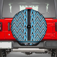 New Zealand Maori Niho Taniwha Spare Tire Cover Kikorangi Mangopare and Puhoro Pattern LT9 - Polynesian Pride
