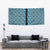 New Zealand Maori Niho Taniwha Tapestry Kikorangi Mangopare and Puhoro Pattern