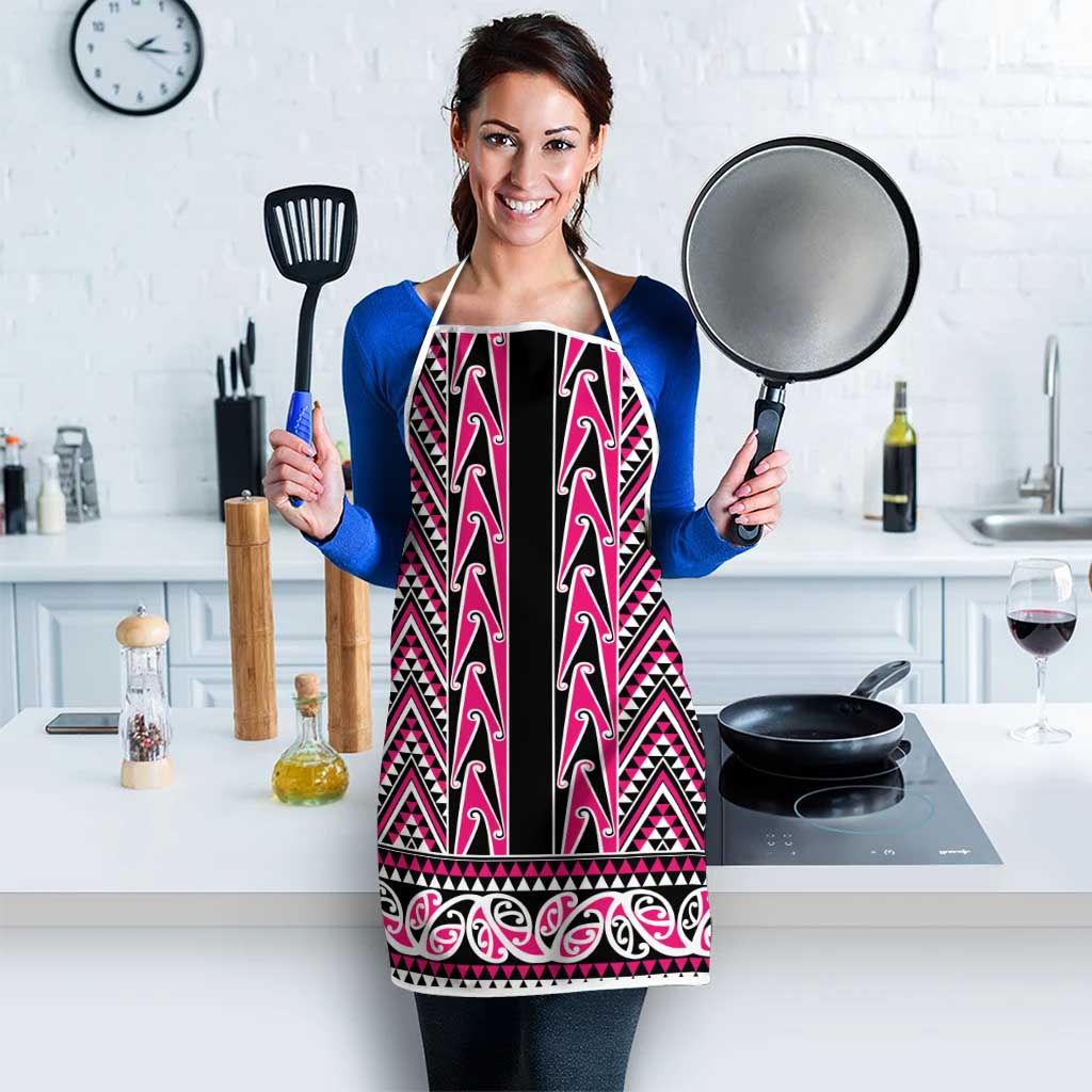 New Zealand Maori Niho Taniwha Apron Mawhero Mangopare and Puhoro Pattern - Polynesian Pride