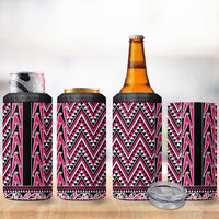 New Zealand Maori Niho Taniwha 4 in 1 Can Cooler Tumbler Mawhero Mangopare and Puhoro Pattern LT9 - Polynesian Pride