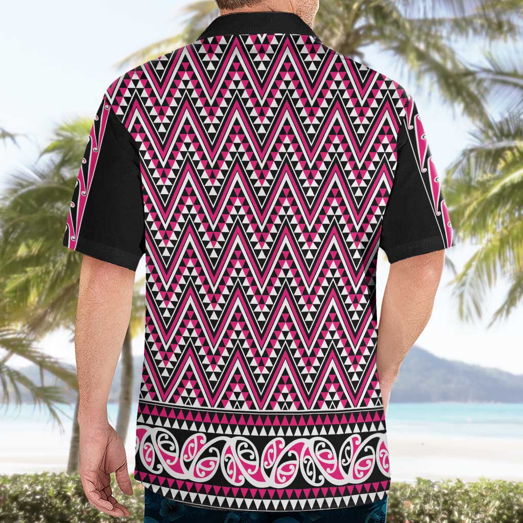 New Zealand Maori Niho Taniwha Hawaiian Shirt Mawhero Mangopare and Puhoro Pattern