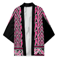 New Zealand Maori Niho Taniwha Kimono Mawhero Mangopare and Puhoro Pattern - Polynesian Pride