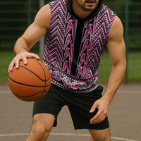 New Zealand Maori Niho Taniwha Sleeveless Hoodie Mawhero Mangopare and Puhoro Pattern LT9 - Polynesian Pride