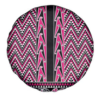 New Zealand Maori Niho Taniwha Spare Tire Cover Mawhero Mangopare and Puhoro Pattern LT9 - Polynesian Pride