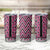 New Zealand Maori Niho Taniwha Tumbler Cup Mawhero Mangopare and Puhoro Pattern