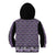 New Zealand Maori Niho Taniwha Kid Hoodie Waiporopo Mangopare and Puhoro Pattern