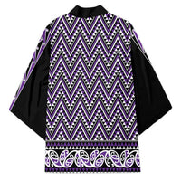 New Zealand Maori Niho Taniwha Kimono Waiporopo Mangopare and Puhoro Pattern - Polynesian Pride