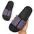 New Zealand Maori Niho Taniwha Slide Sandals Waiporopo Mangopare and Puhoro Pattern - Polynesian Pride