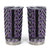 New Zealand Maori Niho Taniwha Tumbler Cup Waiporopo Mangopare and Puhoro Pattern