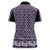 New Zealand Maori Niho Taniwha Women Polo Shirt Waiporopo Mangopare and Puhoro Pattern