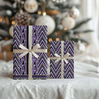 New Zealand Maori Niho Taniwha Wrapping Paper Waiporopo Mangopare and Puhoro Pattern - Polynesian Pride
