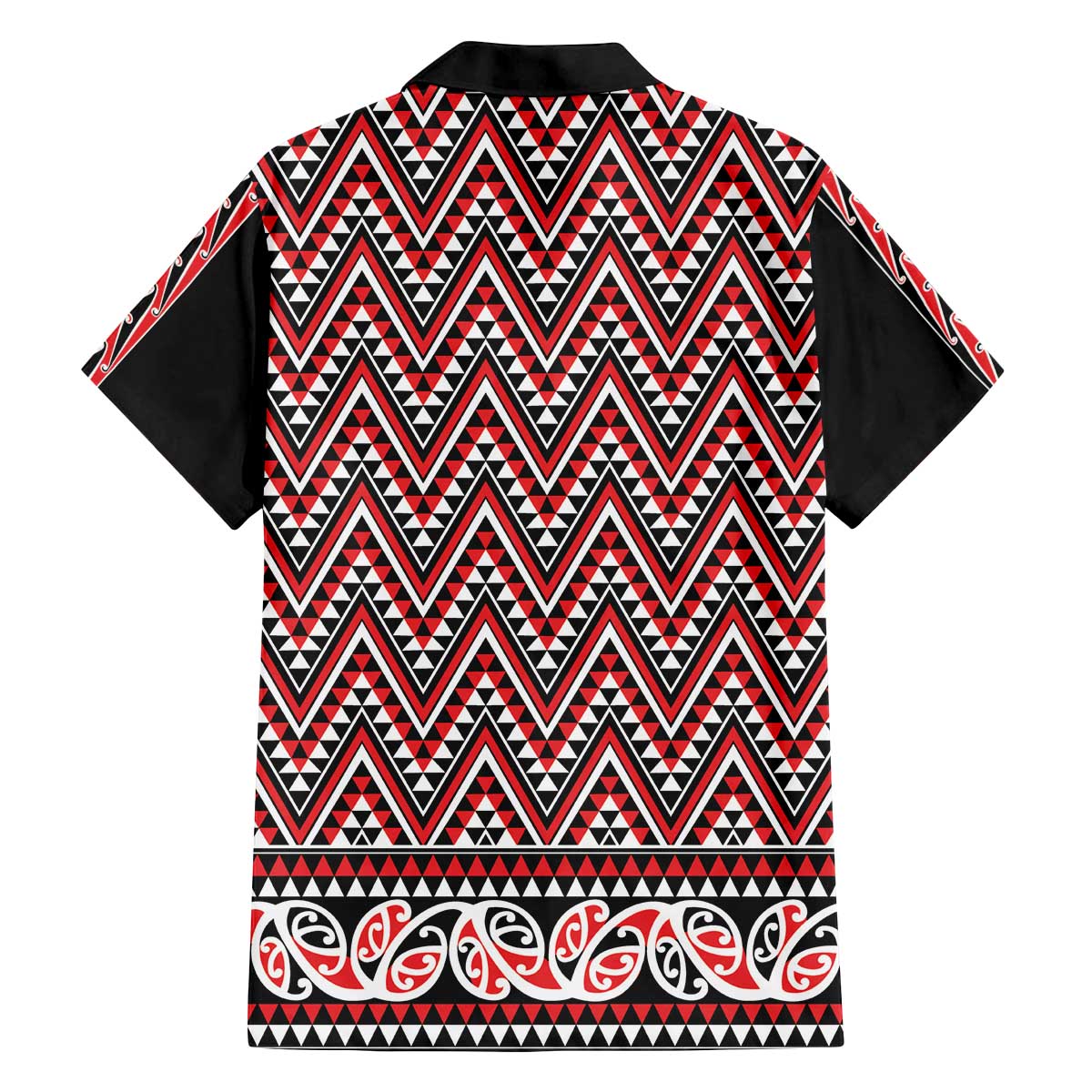 New Zealand Maori Niho Taniwha Family Matching Off The Shoulder Long Sleeve Dress and Hawaiian Shirt Whero Mangopare and Puhoro Pattern