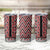 New Zealand Maori Niho Taniwha Tumbler Cup Whero Mangopare and Puhoro Pattern