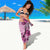 Vintage Bula Fiji Personalised Sarong Pink Hibiscus Tapa Pattern LT9