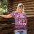 Vintage Bula Fiji Personalised Women Polo Shirt Pink Hibiscus Tapa Pattern
