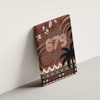 Personalised Bula Fiji 679 Canvas Wall Art Fijian Tagimoucia Masi Tapa Art LT9 - Polynesian Pride