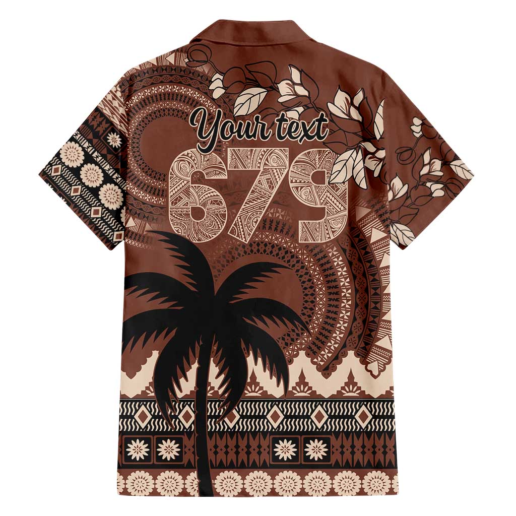 Personalised Bula Fiji 679 Hawaiian Shirt Fijian Tagimoucia Masi Tapa Art LT9 - Polynesian Pride