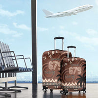 Personalised Bula Fiji 679 Luggage Cover Fijian Tagimoucia Masi Tapa Art LT9 - Polynesian Pride