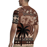 Personalised Bula Fiji 679 Rugby Jersey Fijian Tagimoucia Masi Tapa Art LT9 - Polynesian Pride