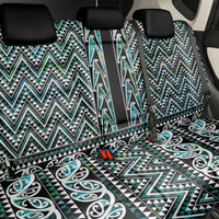 New Zealand Maori Niho Taniwha Back Car Seat Cover Papua Shell - Mangopare Puhoro Pattern