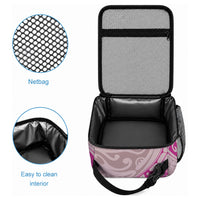 Hawaii Monk Seal and Map Lunch Bag Polynesian Kanaka Maoli Pink Vibe LT9 - Polynesian Pride