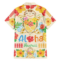 Kawaii Turtle Hawaiian Shirt Aloha Hibiscus Flowers LT9 - Polynesian Pride