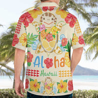 Kawaii Turtle Hawaiian Shirt Aloha Hibiscus Flowers LT9 - Polynesian Pride