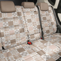 Hawaiian Palaka Quilt Pattern Back Car Seat Cover Hawaii Culture Bird of Paradise Exotic Motif LT9 - Polynesian Pride