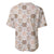Hawaiian Palaka Quilt Pattern Baseball Jersey Hawaii Culture Bird of Paradise Exotic Motif - Polynesian Pride