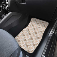 Hawaiian Palaka Quilt Pattern Car Mats Hawaii Culture Bird of Paradise Exotic Motif LT9 - Polynesian Pride