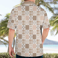 Hawaiian Palaka Quilt Pattern Hawaiian Shirt Hawaii Culture Bird of Paradise Exotic Motif LT9 - Polynesian Pride