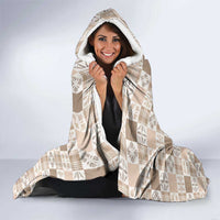 Hawaiian Palaka Quilt Pattern Hooded Blanket Hawaii Culture Bird of Paradise Exotic Motif LT9 - Polynesian Pride