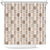 Hawaiian Palaka Quilt Pattern Shower Curtain Hawaii Culture Bird of Paradise Exotic Motif - Polynesian Pride