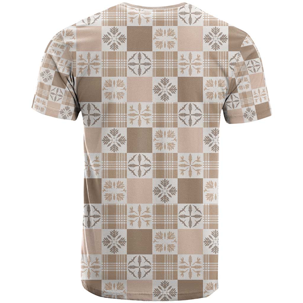 Hawaiian Palaka Quilt Pattern T Shirt Hawaii Culture Bird of Paradise Exotic Motif LT9 - Polynesian Pride