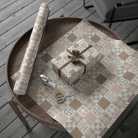 Hawaiian Palaka Quilt Pattern Wrapping Paper Hawaii Culture Bird of Paradise Exotic Motif LT9 - Polynesian Pride