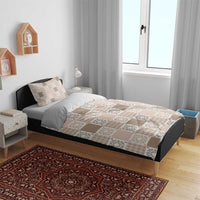 Hawaiian Palaka Quilt Pattern Bedding Set Hawaii Culture Honu Turtle - Polynesian Pride