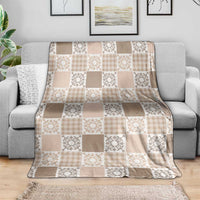 Hawaiian Palaka Quilt Pattern Blanket Hawaii Culture Honu Turtle - Polynesian Pride